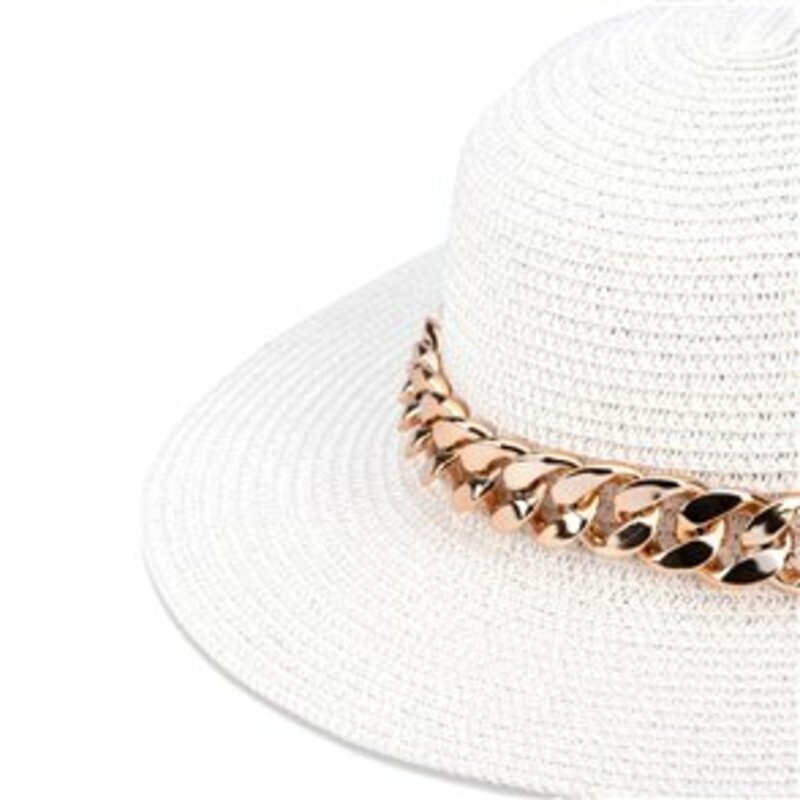HAT WITH GOLDEN CHAIN