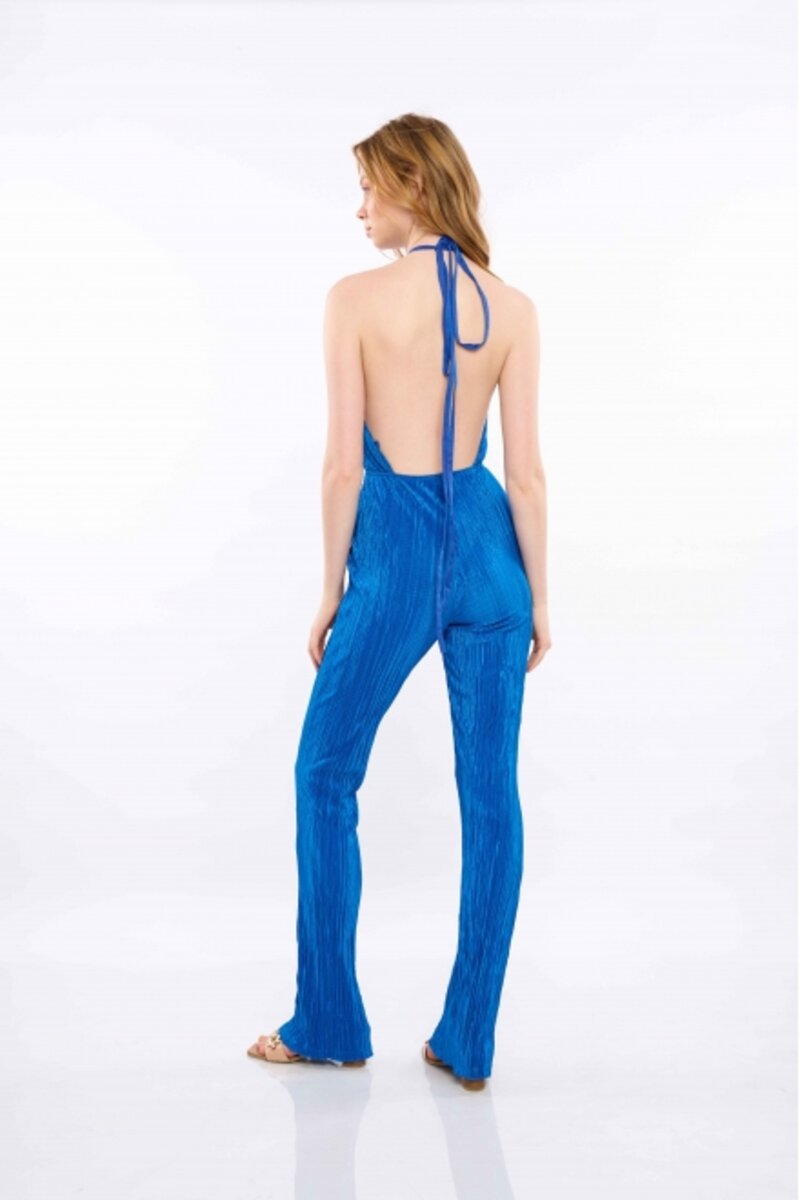 JUMPSUIT WITH KNOT ON THE NECK