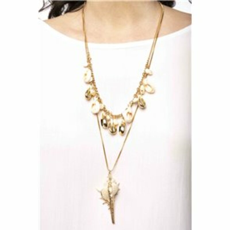 NECKLACE WITH SEASHELL