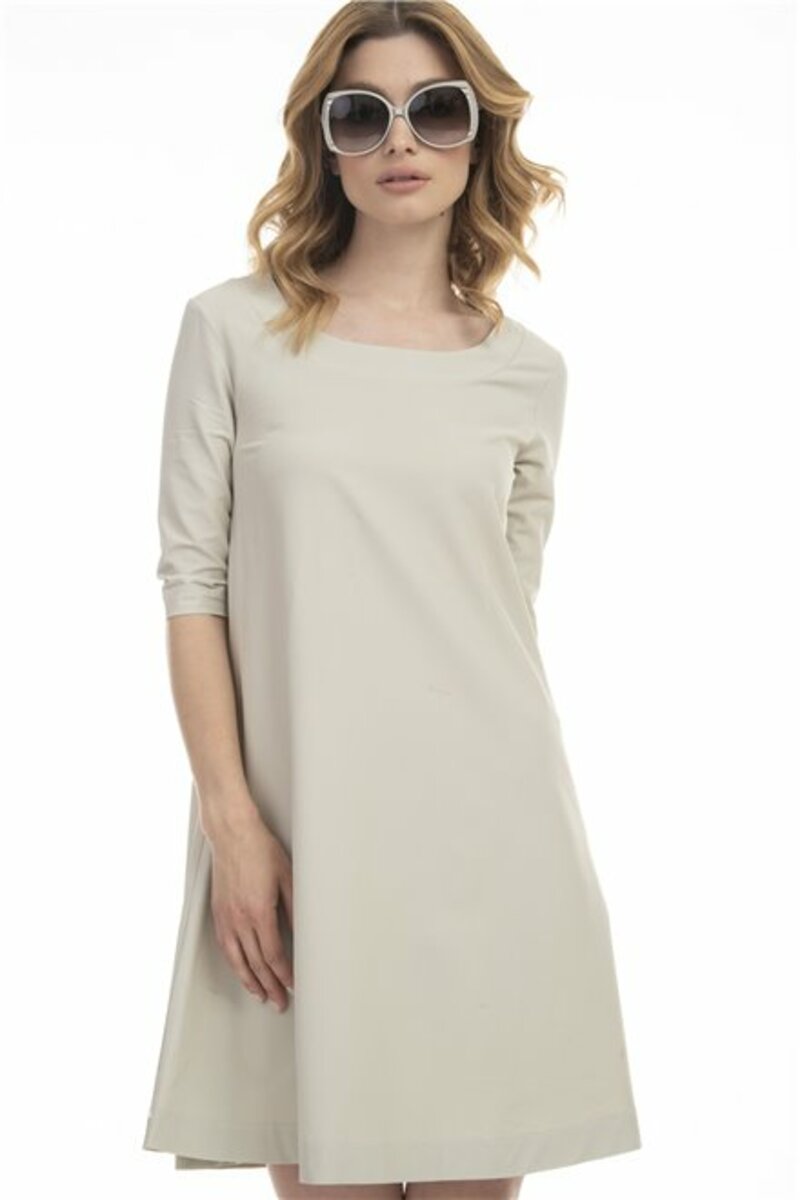 Mini dress with 3/4 sleeves