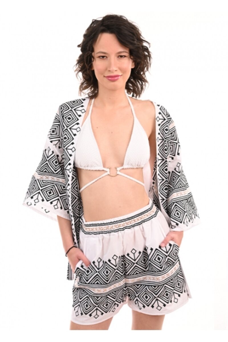Kimono set with shorts