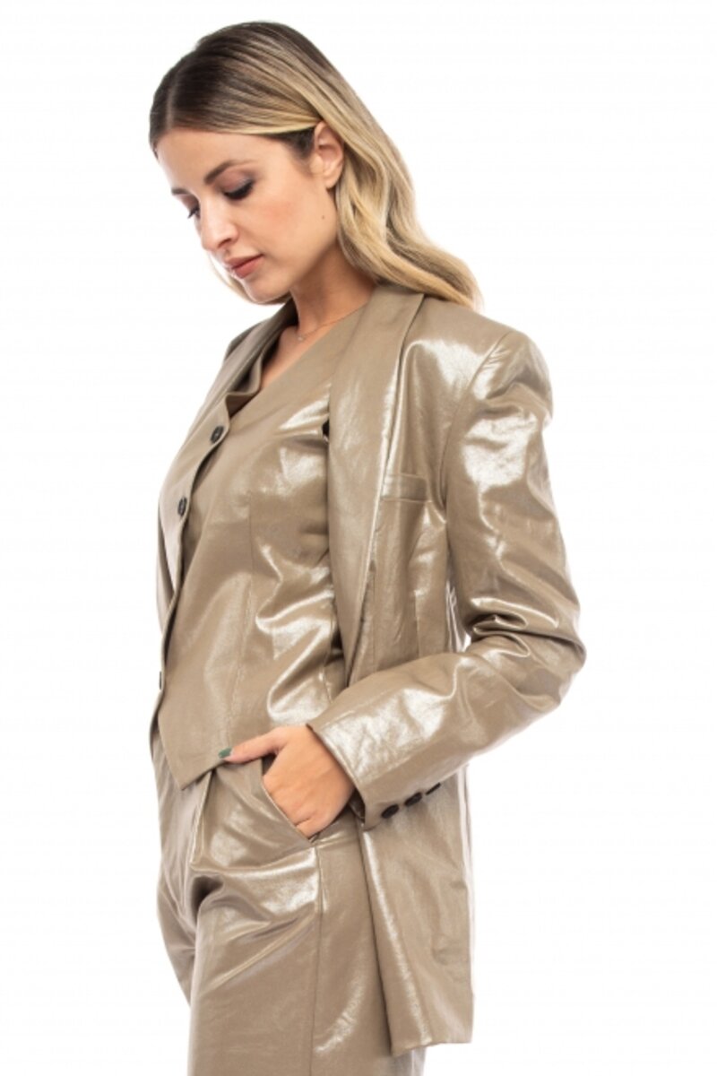 Metallic jacket 23252