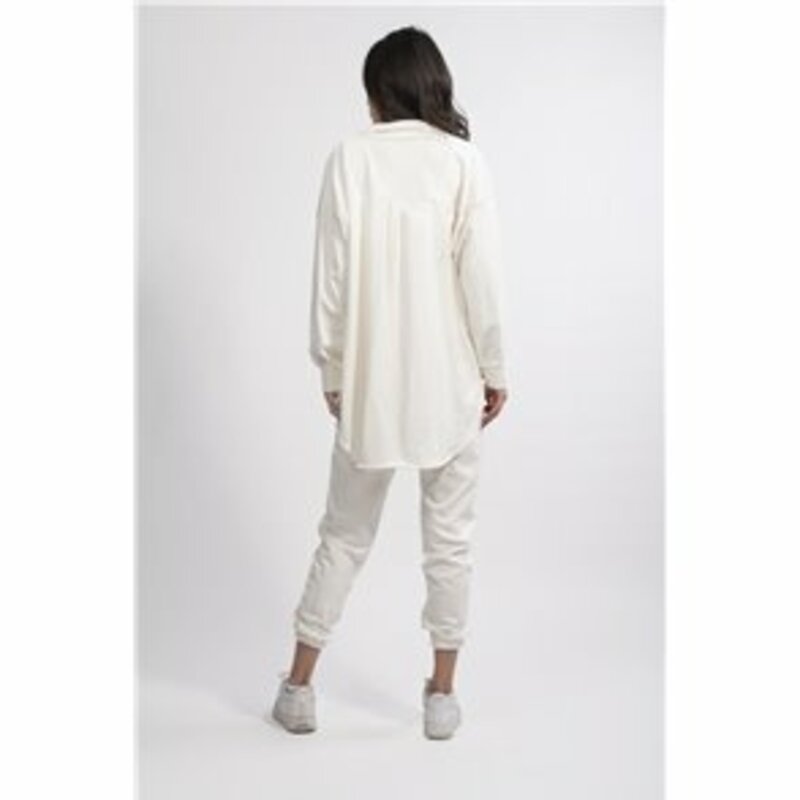 SET OF COTTON FORM WITH TOP T-SHIRT AND LONG JACKET
