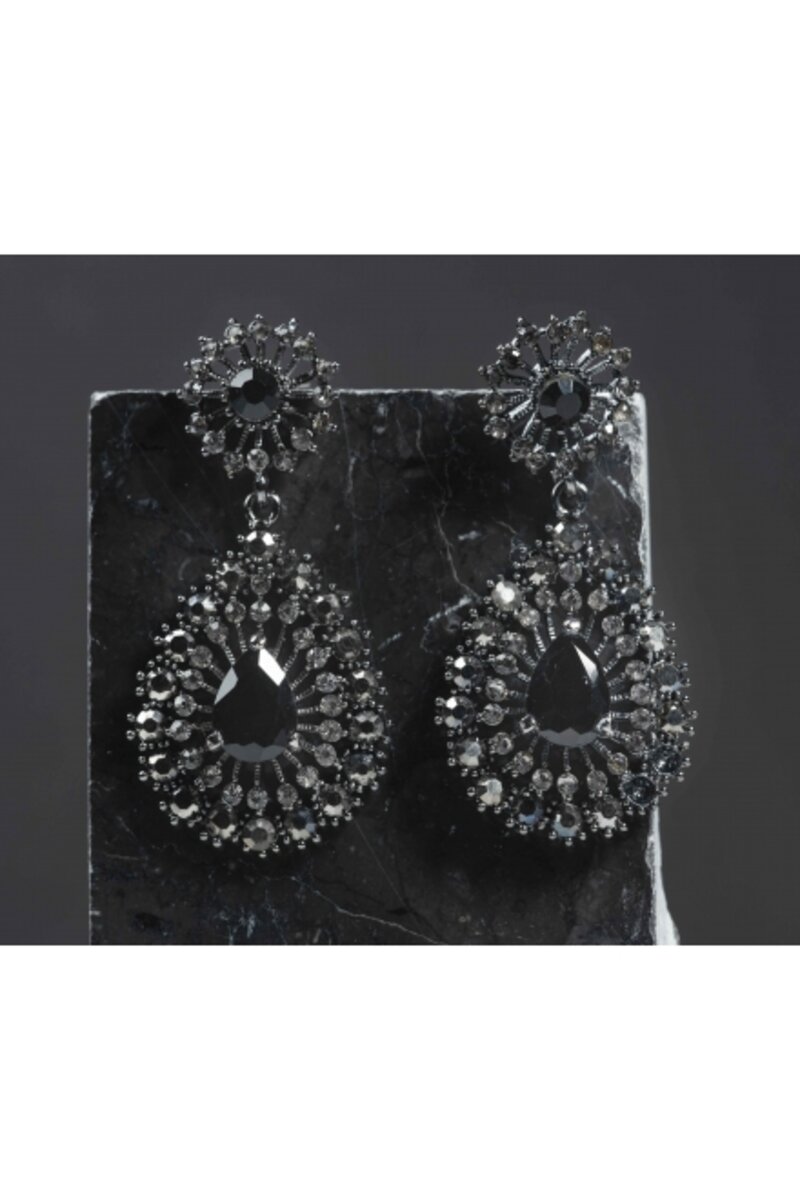 Earring jewelery with two...