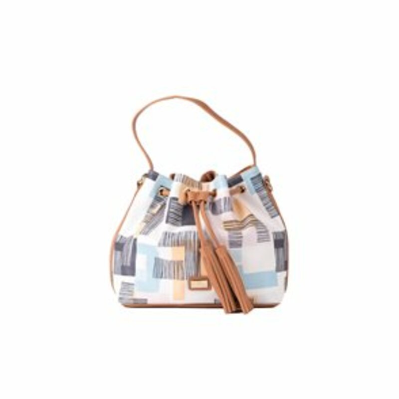 SACK BAG HUNTER WITH DESIGN AND CLOSE WITH FRILL AND MAGNETIC BUTTON