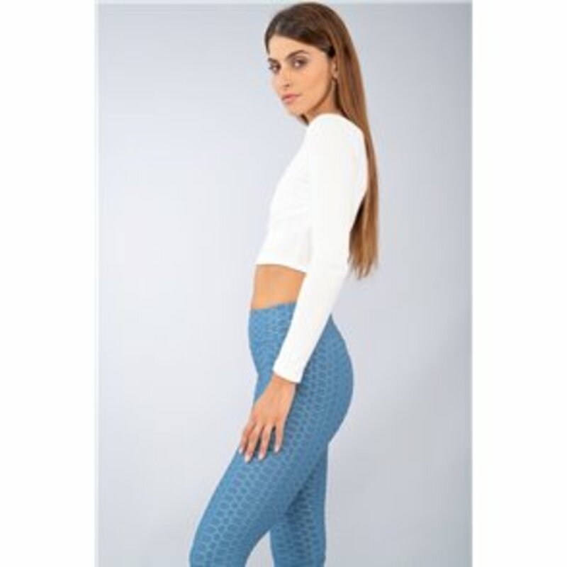LEGGINGS WITH DESIGN AND SKINNY AT THE BACK