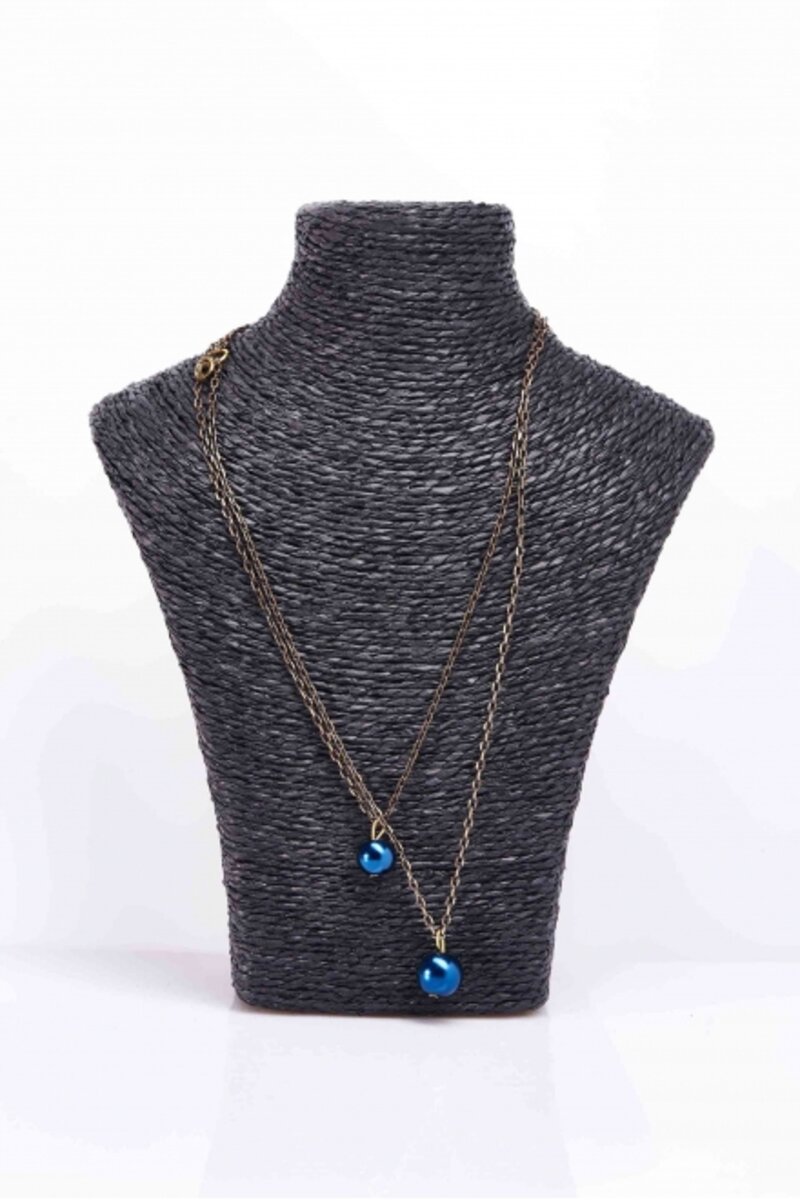 Necklace with double chain